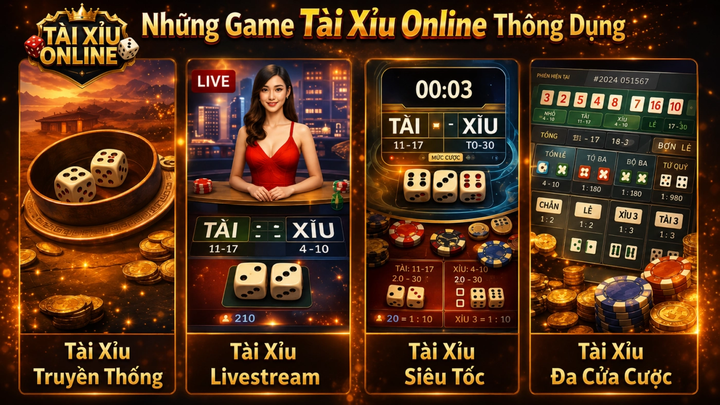 Một số game được người chơi ưa thích
